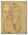 Drawing of Christ & Disciple (Grummond Children's Literature Collection)